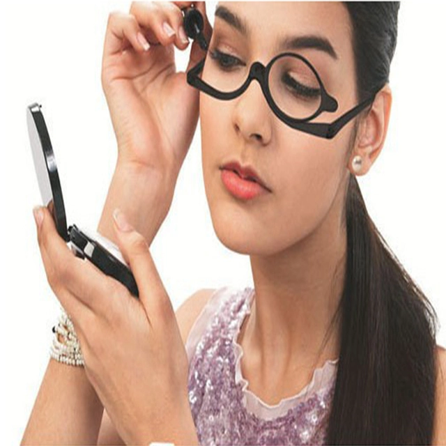 Europe Market Plastic Make up Reading Glasses for Women