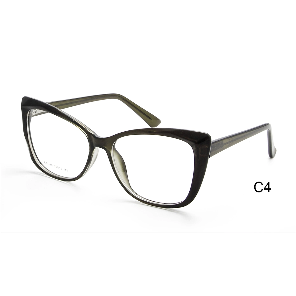 Cat Eye Optical Glasses Frame Women Fashion Diamond Eyeglasses Frame Prescription Myopia Glass Ladies Trend Eyewear Spring Hinge