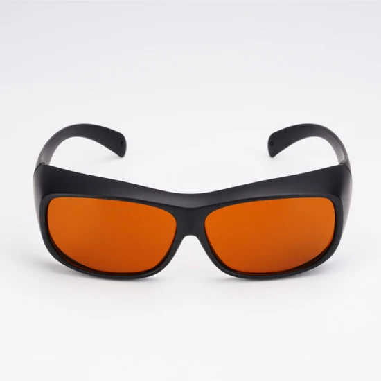 Gafas de protección para gafas de seguridad láser Od 5+ de alta densidad óptica